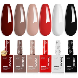 Beetles Yellow Gel Polish Set – Lemon Whisper Collecion, Butter Pastel Light Bright Yellow Gel Polish Set Colors UV LED Soak Off Nail for Manicure(Hema Free Soft Classics)