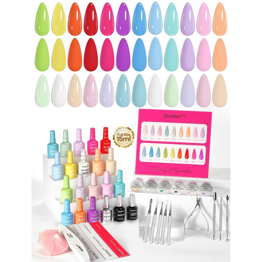 image:imageBeetles Brown Gel Polish Set  Midnight Serenity HEMAFREE Gel Polish Set 6 Colors 15ML Full Size Mocha Brown Wine Plum Shades SalonQuality Long Lasting Soak Off UV LED Nail Gel with Swatch CardPoetry of Garden