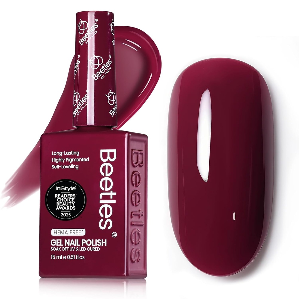 image:imageBeetles Green Teal Gel Nail Polish  HemaFree Turquoise Mint Green Soak Off Gel Polish Island Reverie for DIY Manicure Salon 05OzC  Creme Red  Modern Berry