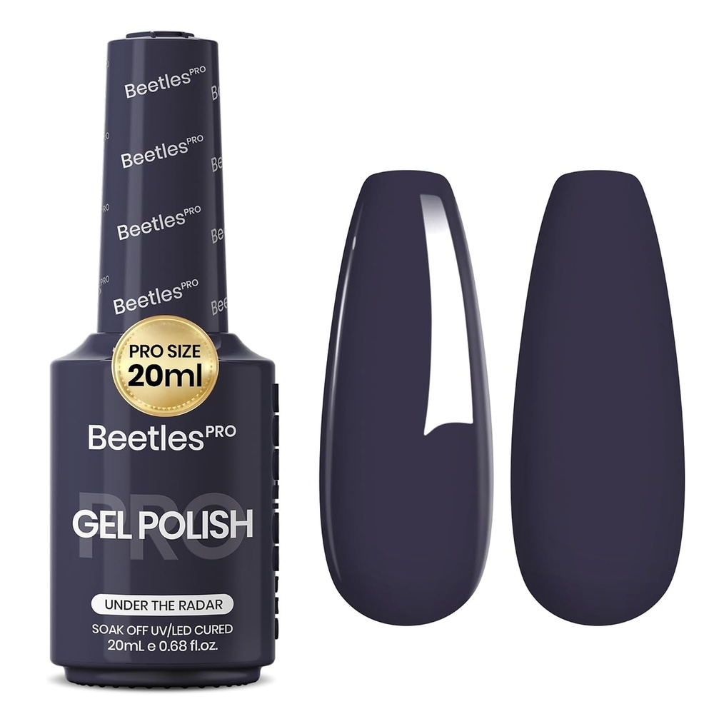 image:imageBeetles PRO White Gel Polish  Craving Calm 20ml French White Gel Polish 4th of July Nails Professional Nail Tech Formula High Pigment Soak Off UV LED Long LastingD  Creme Blue  Under The Radar