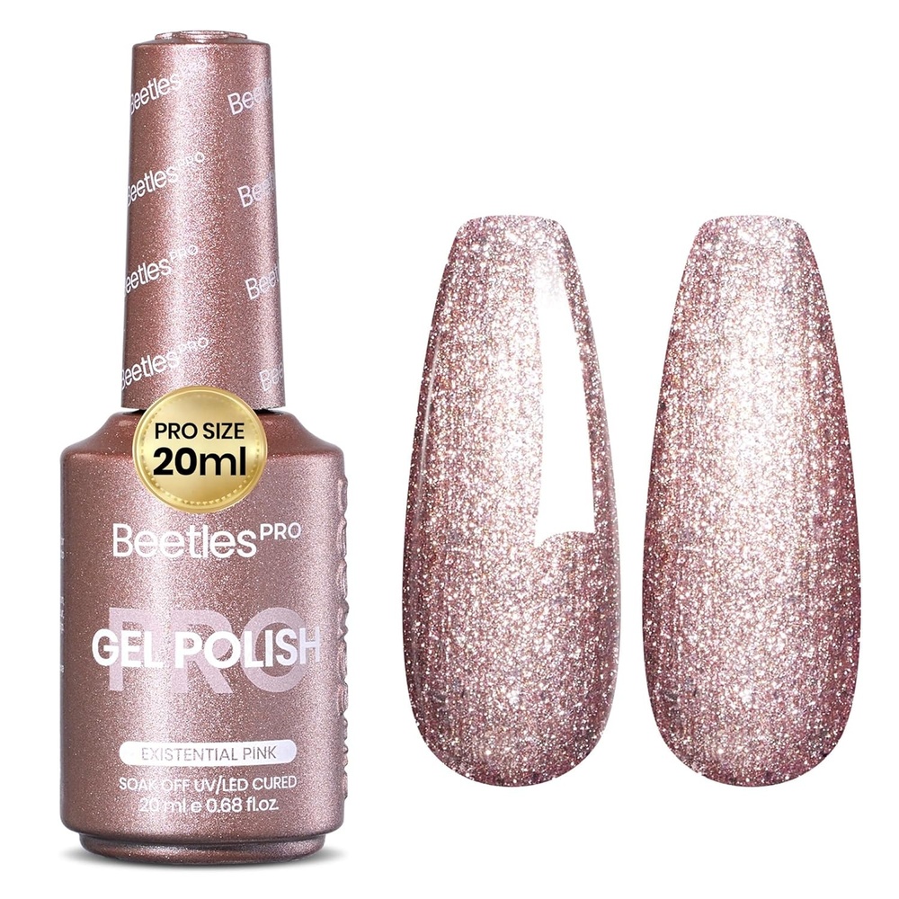 image:imageBeetles PRO White Gel Polish  Craving Calm 20ml French White Gel Polish 4th of July Nails Professional Nail Tech Formula High Pigment Soak Off UV LED Long LastingB  Creme Pink  Existential Pink