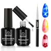 Blooming Gel and Builder Nail Gel