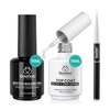 Clear Builder Gel and Glossy Top Coat