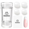 image:imageBeetles French Tip Tool Nail Stamp 6Pcs Silicone French Tips Stamp Kit with Replacement Stamper Heads and Scrapers Silicone Nail Art Printing Stuff for Home DIY Salon Manicure Tools Gifts for Girls06PCS Nail Stamp Tool