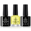 Clear Base Top Coat and Cuticle Oil Set