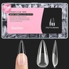 5-1-Stiletto Medium 384pcs (Etch-X Nail Tips)