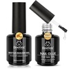 0-15ML *2 Nail Glue and Builder Nail Gel