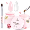 Clear & Jelly Pink