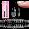 4-2-Almond Medium 160pcs(Half Matte Nail Tips)