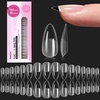 4-3-Almond Medium 160pcs(Half Matte Nail Tips)