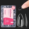 2-2-Almond Medium 288pcs (Clear Nail Tips)