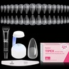 0B-Almond Medium 224 Pcs(Tipex Nail kit)