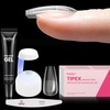 0I-Coffin Short 224pcs (Tipex Nail Kit)