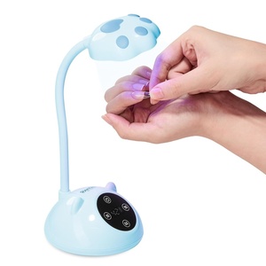 Beetles Gooseneck Flash Cure Nail Lamp, 36 mW/cm² Cordless UV Nail Lamp Rechargeable 2000mAh Meowgic StrawPurr UV Light for Gel Nails Press on Nails Tips Glue Dryer Smart Sensor DIY Mini Curing Lamps(Blue Meowgic BluePurr Mini UV Nail Lamp)