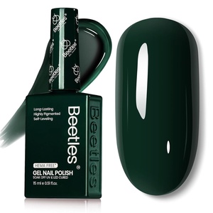 Beetles Green Teal Gel Nail Polish – Hema-Free Turquoise Mint Green Soak Off Gel Polish Island Reverie for DIY Manicure Salon 0.5Oz(H – Creme Green | Urban Ivy)