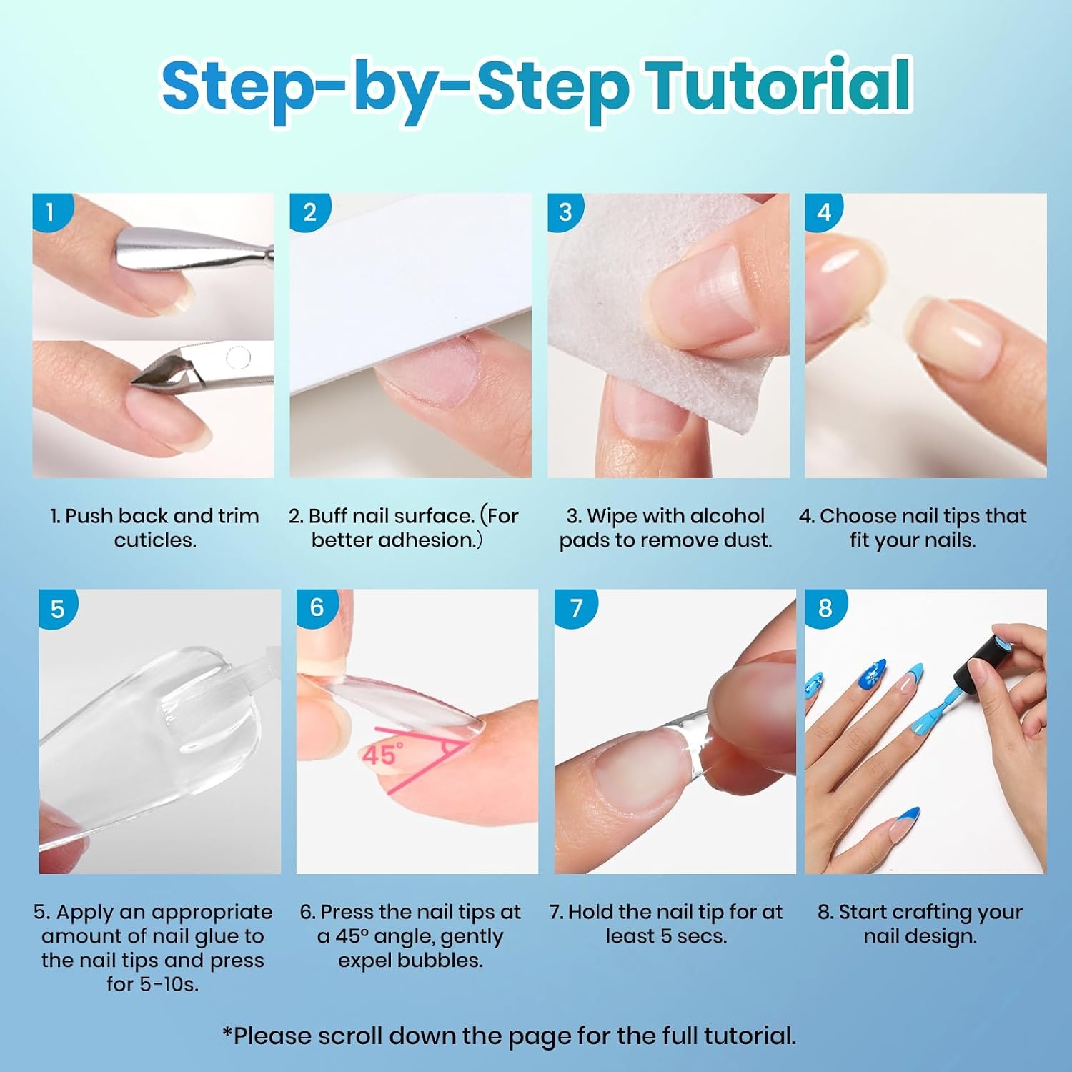 image:imageBeetles 10ml Super Strong Nail Glue 10s FastDrying Brush On Glue for Press On Fake Acrylic Nail Tips Upgraded Formula Long Lasting No UV Needed for Beginners DIY Home00Super Strong Nail Glue 10ml