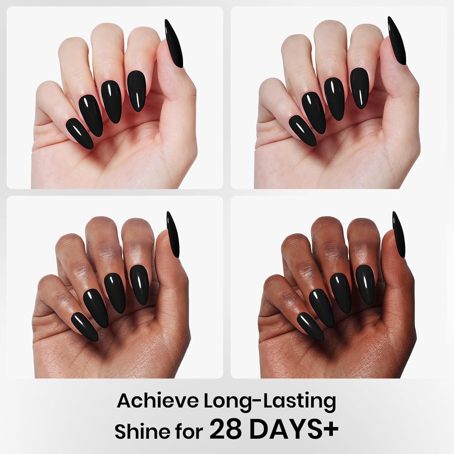 image:imageBeetles 3Pcs 15ml Pink Gel Nail Polish and No Wipe Gel Top Coat amp Base Coat Set Soak Off UV Lamp and Long Lasting Top Coat French Manicure Art Design Kit011 Pcs 15ml top base coat black gel