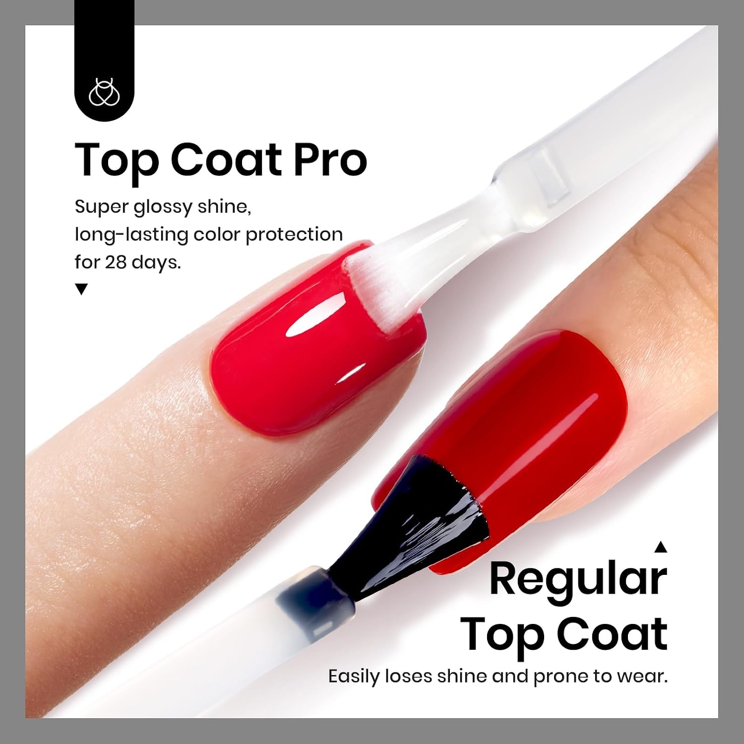 image:imageBeetles Gel Top Coat Extra Glossy Top Coat Gel Polish 15ml Shine Finish and Long Lasting Soak Off UV amp Nail Lamp DIY Manicure Gift for Women00Clear Glossy Top Coat 15ml