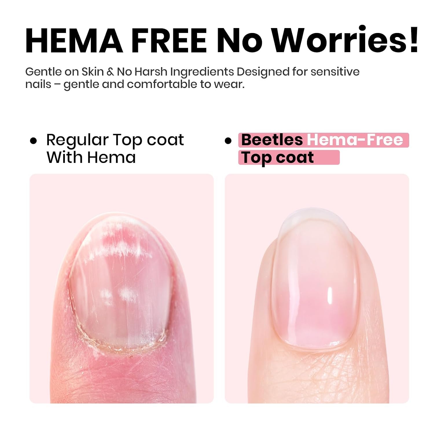 image:imageBeetles Gel Top Coat Extra Glossy Top Coat Gel Polish 15ml Shine Finish and Long Lasting Soak Off UV amp Nail Lamp DIY Manicure Gift for Women15ml HemaFree Gel Top Coat