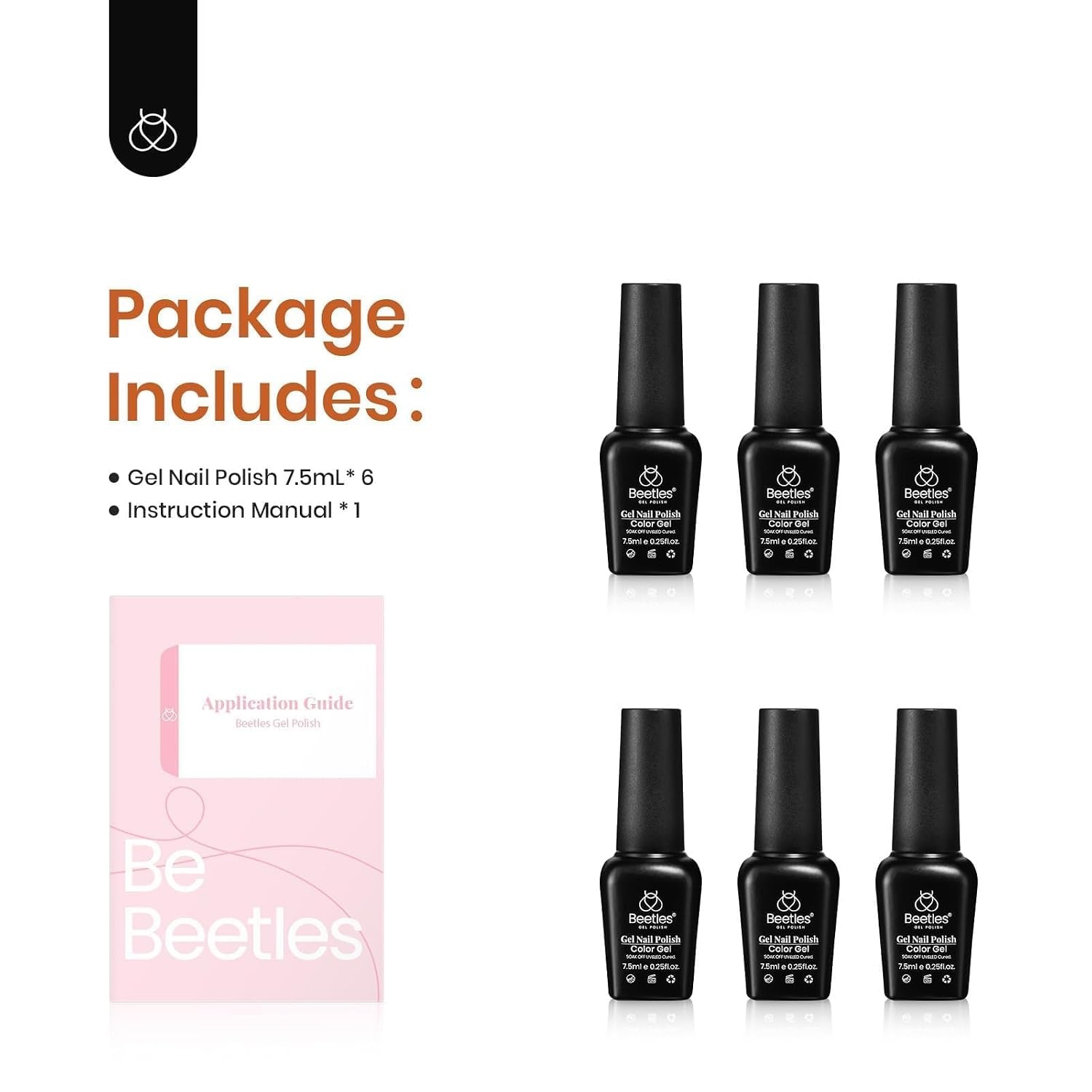 image:imageBeetles Purple Gel Nail Polish Set 6 Colors Spring Glitter Pink Milky White Romantic Garden Collection Gel Polish Soak Off Uv Led Lamp Cured Diy Manicure for Women000Fall Glimmer