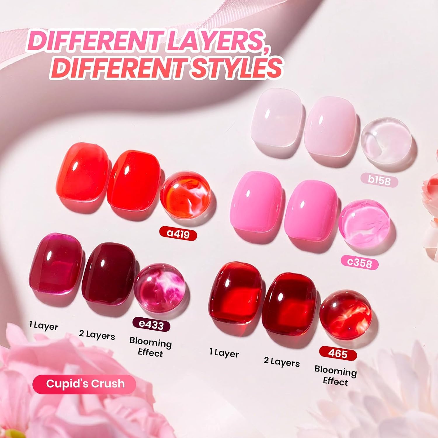 image:imageBeetles Purple Gel Nail Polish Set 6 Colors Spring Glitter Pink Milky White Romantic Garden Collection Gel Polish Soak Off Uv Led Lamp Cured Diy Manicure for WomenCupids Crush