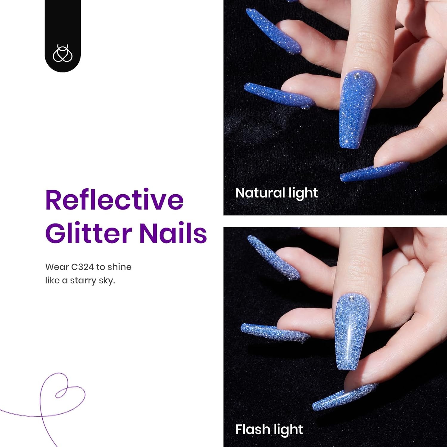 image:imageBeetles Purple Gel Nail Polish Set 6 Colors Spring Glitter Pink Milky White Romantic Garden Collection Gel Polish Soak Off Uv Led Lamp Cured Diy Manicure for Women00Electic Party