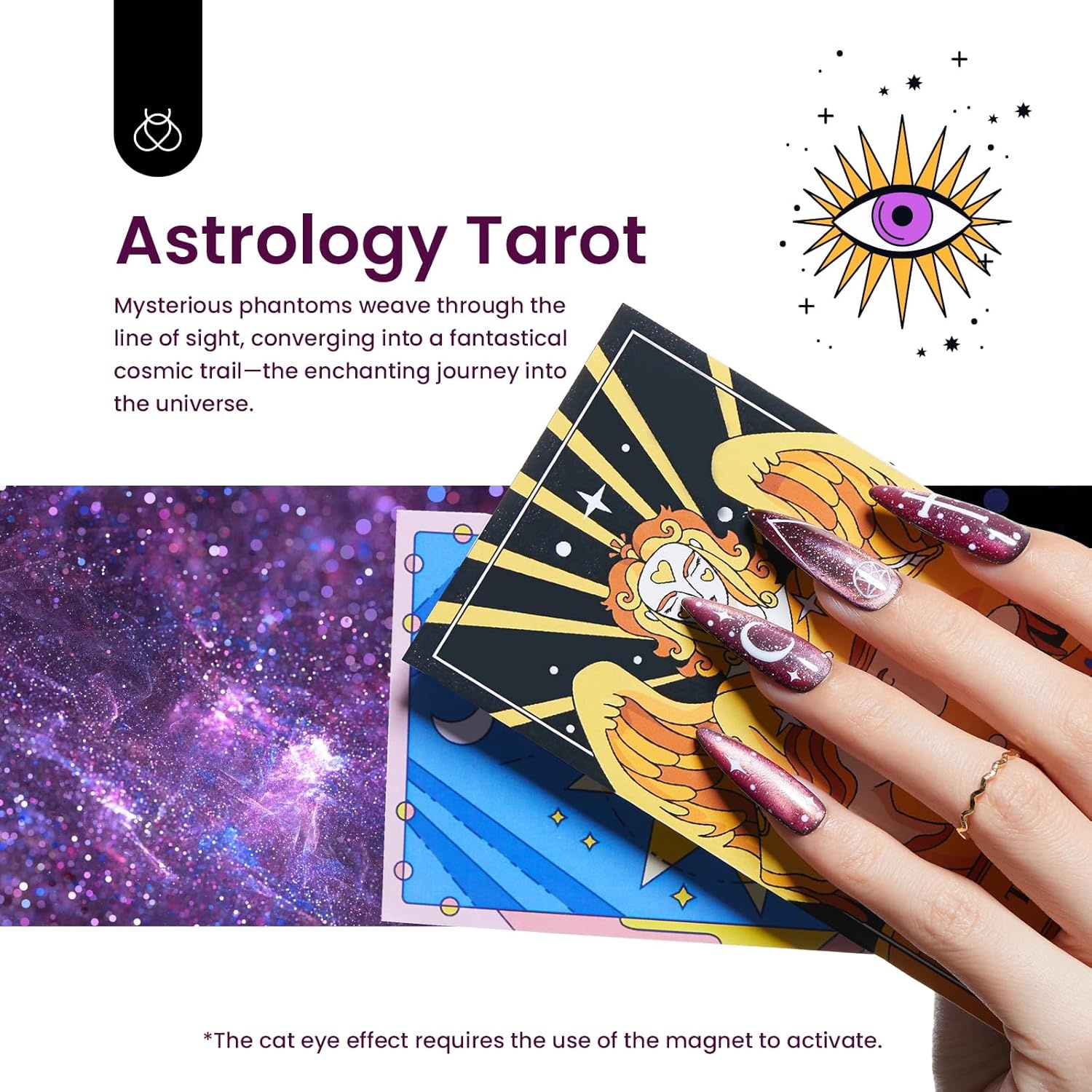 image:imageBeetles Purple Gel Nail Polish Set 6 Colors Spring Glitter Pink Milky White Romantic Garden Collection Gel Polish Soak Off Uv Led Lamp Cured Diy Manicure for Women000Astrology Tarot