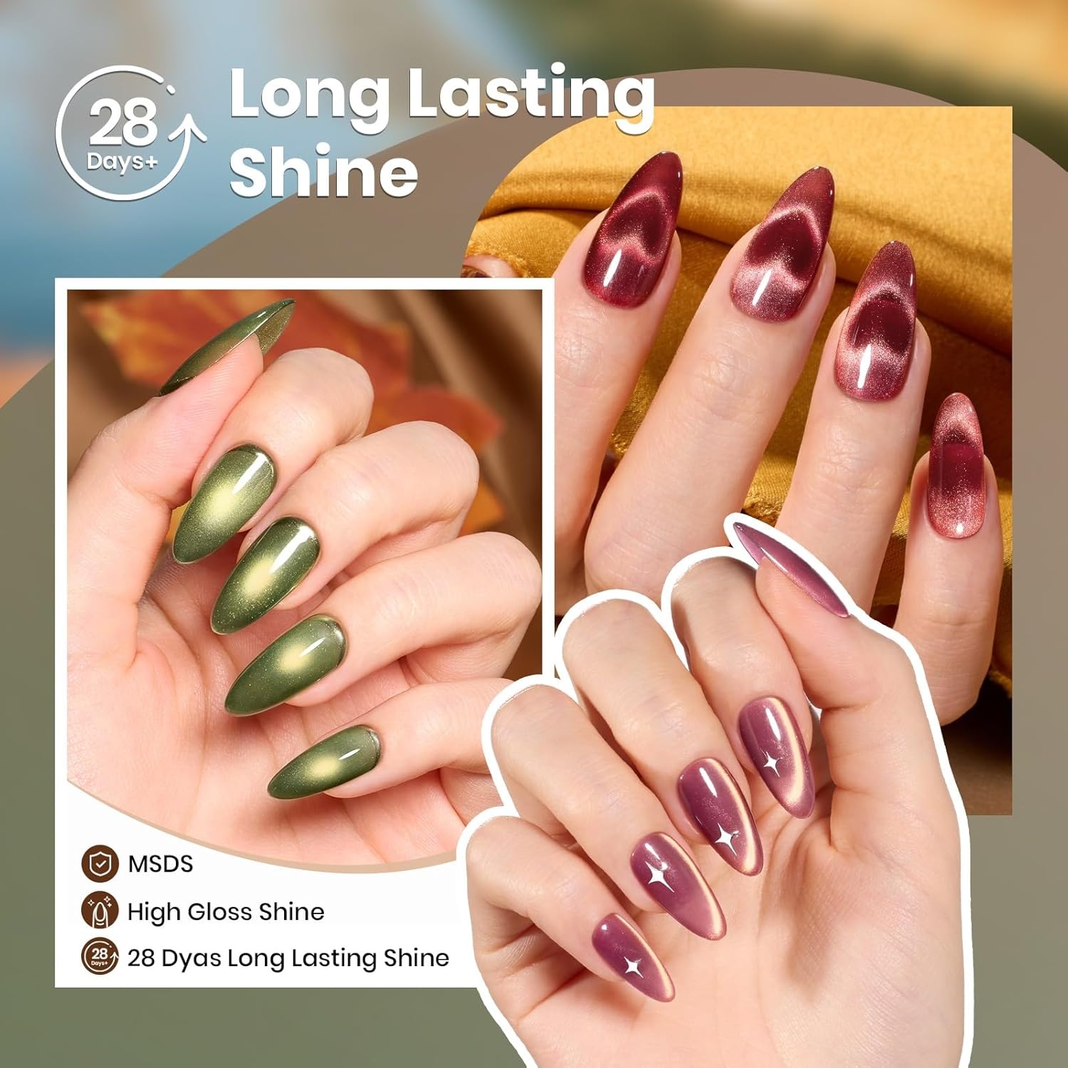 image:imageBeetles Purple Gel Nail Polish Set 6 Colors Spring Glitter Pink Milky White Romantic Garden Collection Gel Polish Soak Off Uv Led Lamp Cured Diy Manicure for Women000Golden Mirage