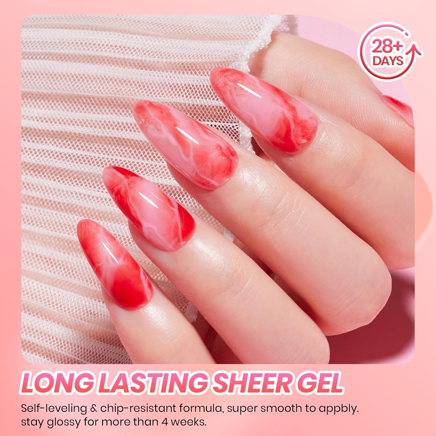 image:imageBeetles Purple Gel Nail Polish Set 6 Colors Spring Glitter Pink Milky White Romantic Garden Collection Gel Polish Soak Off Uv Led Lamp Cured Diy Manicure for WomenCupids Crush