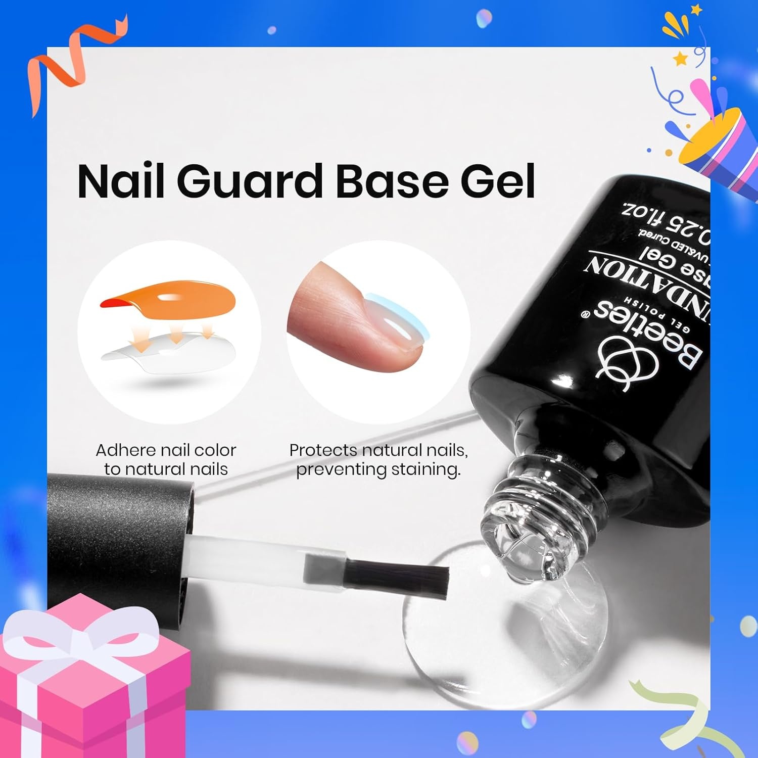 image:imageBeetles Matte Gel Top Coat for Gel Nail Polish 75ML Chrome Proof Matte Top Coat No Wipe PowderResist Matte Finish for Detail Chrome Nail Powder Painting Long Lasting UV Nail ArtClear No Wipe Gel Top and Base Coat Set
