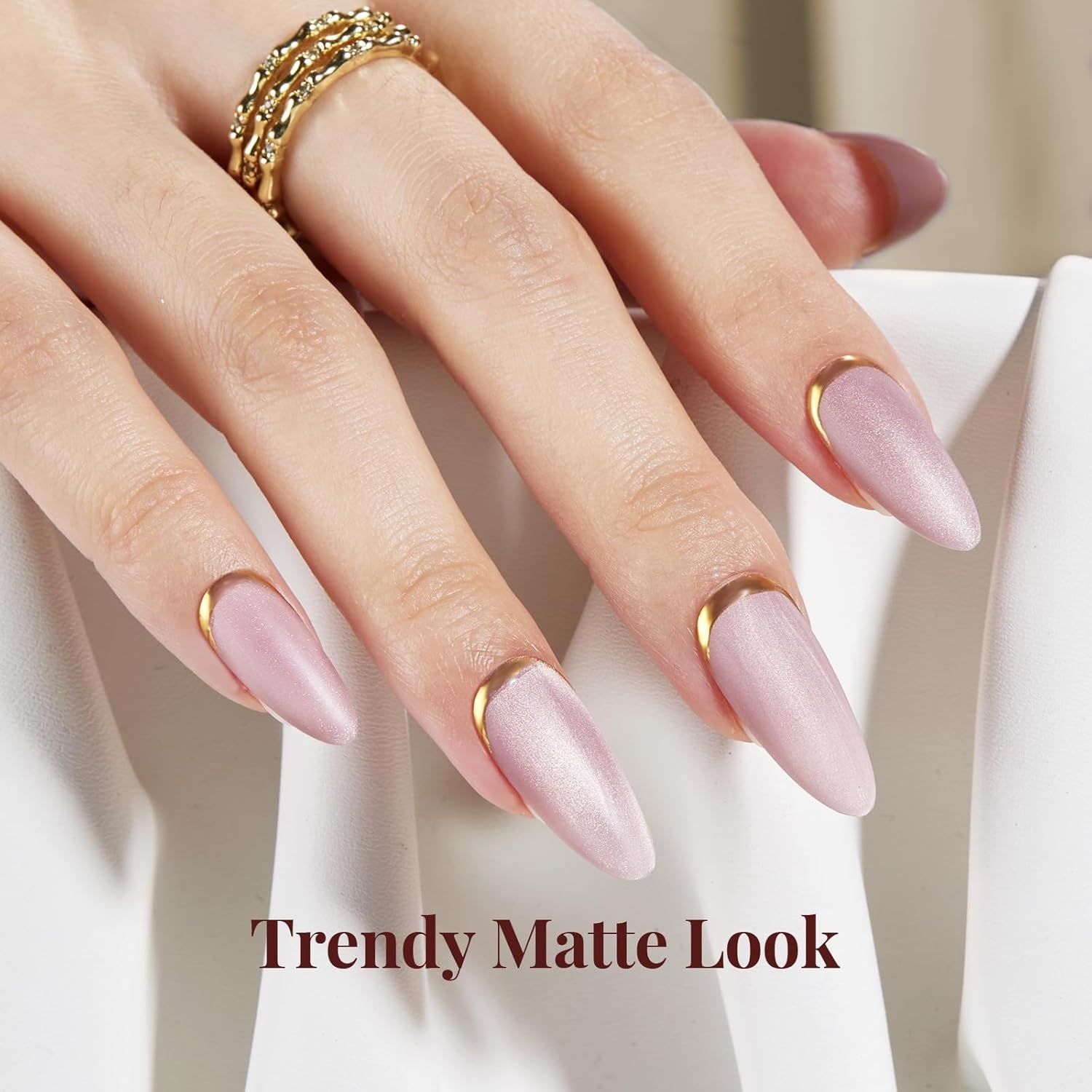 image:imageBeetles Matte Gel Top Coat for Gel Nail Polish 75ML Chrome Proof Matte Top Coat No Wipe PowderResist Matte Finish for Detail Chrome Nail Powder Painting Long Lasting UV Nail ArtClear Matte and Shiny Top and Base Coat Set
