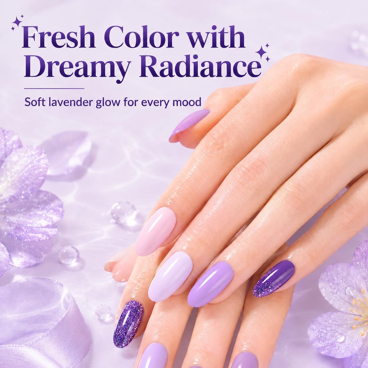 image:imageBeetles Gel Nail Polish 6 Colors Pink Purple Burgundy Red Plum Glitter Gel Polish Ruby Sonatas Collection Soak Off Uv Lamp Cured Nail Art Design Nails Gift for Women DIY Manicure6 Colors Grape Vine