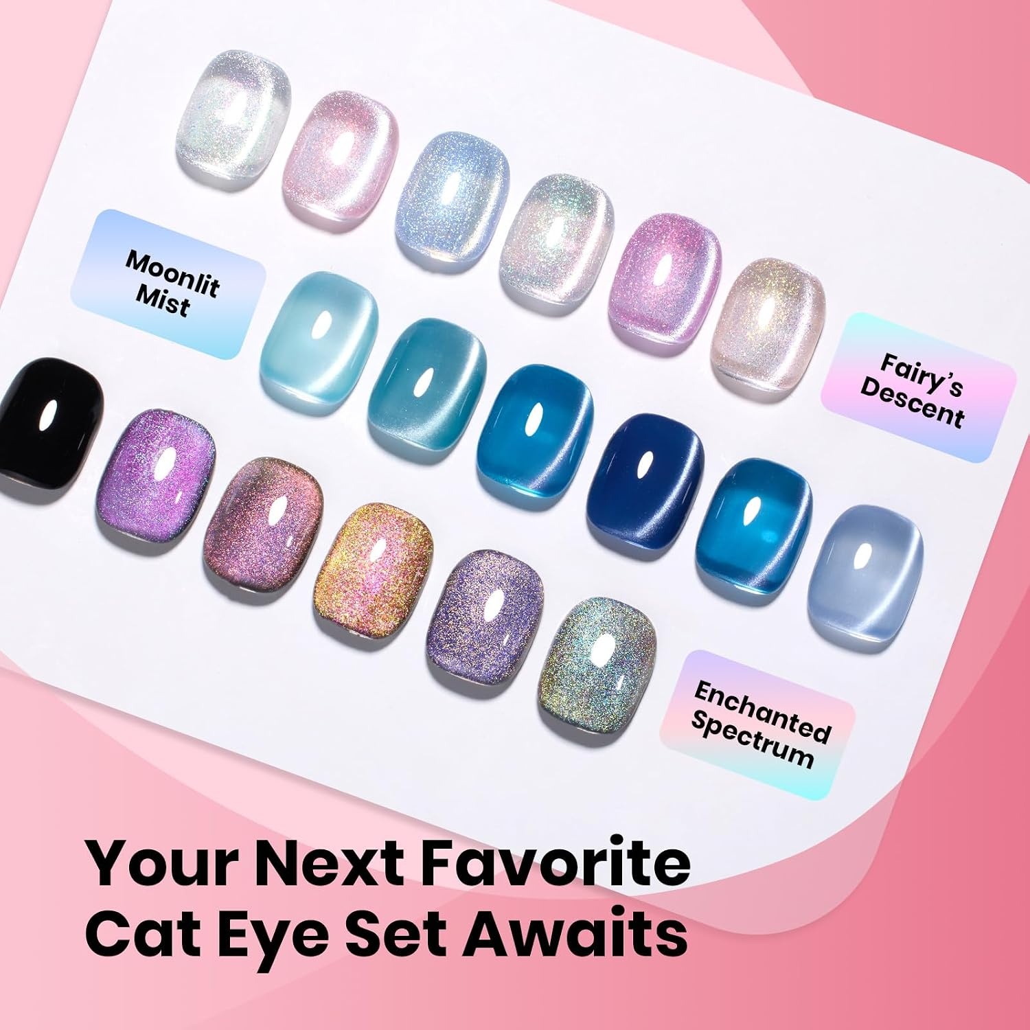 image:imageBeetles Gel Nail Polish 6 Colors Pink Purple Burgundy Red Plum Glitter Gel Polish Ruby Sonatas Collection Soak Off Uv Lamp Cured Nail Art Design Nails Gift for Women DIY Manicure000Porcelain Glow