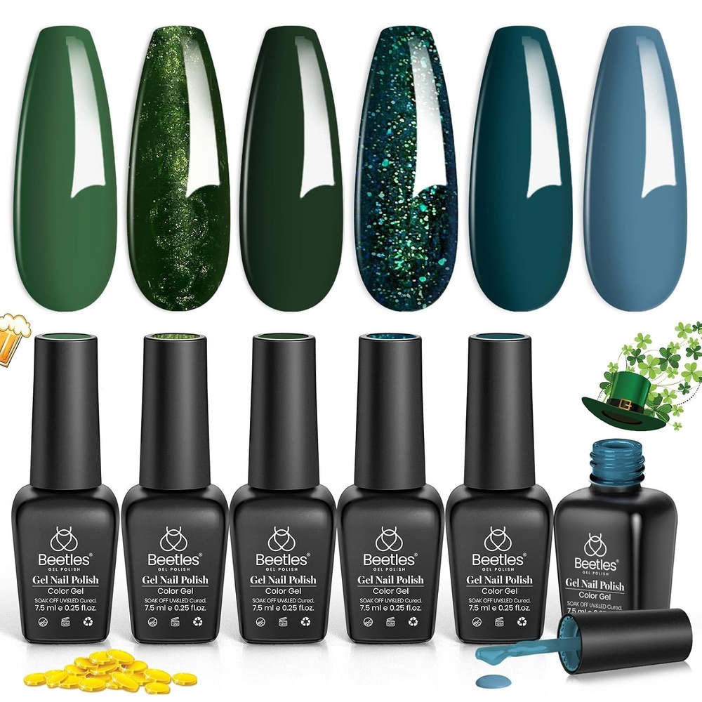 image:imageBeetles Gel Nail Polish 6 Colors Pink Purple Burgundy Red Plum Glitter Gel Polish Ruby Sonatas Collection Soak Off Uv Lamp Cured Nail Art Design Nails Gift for Women DIY Manicure006 Colors Smooth Hazelnut