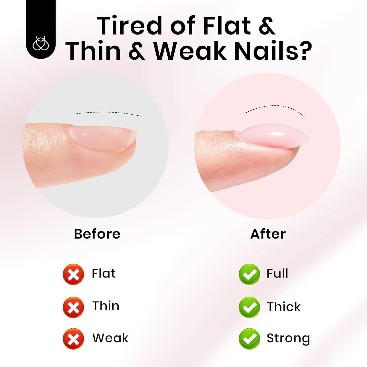 image:imageBeetles Builder Gel for Nails HEMAFree 15 ML 7 in 1 Pink Glitter Builder Nail Gel for Nail Instant Apex amp Nail Extension Builder Strengthening Nail Art Design for Beginner WomenUV amp LED Lamp NeededB Nude Light Pink HEMAFree 15 mL