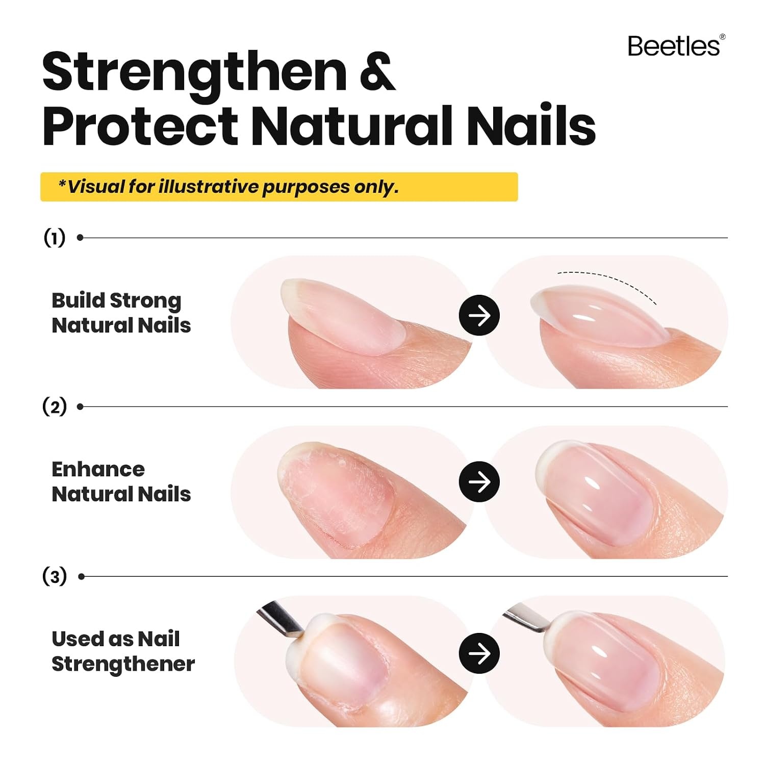 image:imageBeetles Builder Gel for Nails HEMAFree 15 ML 7 in 1 Pink Glitter Builder Nail Gel for Nail Instant Apex amp Nail Extension Builder Strengthening Nail Art Design for Beginner WomenUV amp LED Lamp NeededB Glitter Purple HEMAFree 2 x 75 mL