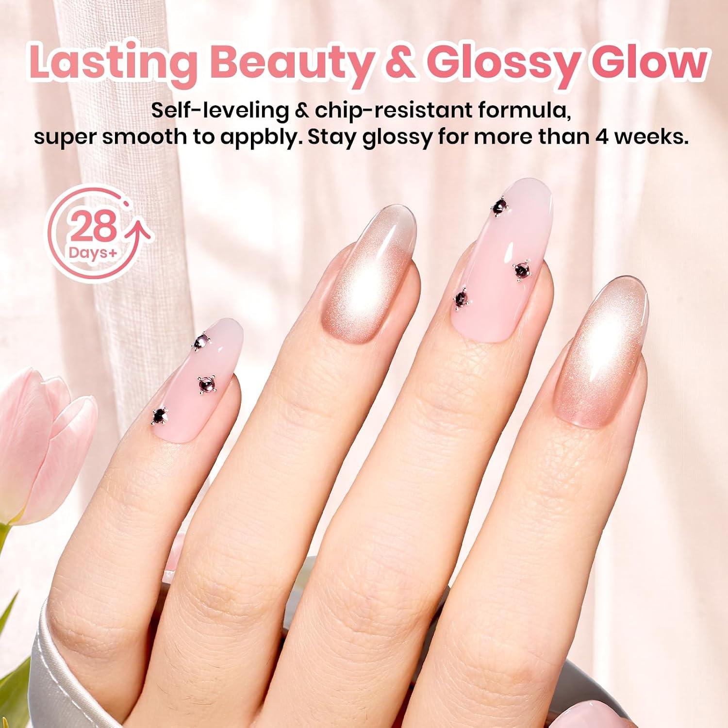 image:imageBeetles Gel Nail Polish Set 20 Colors Yellow Orange Burgundy Red Brown Black Green Gel Nail Polish Kit with Glossy Matte Gel Top Base Coat Soak Off Uv Manicure Gift for WomenBlush Canvas