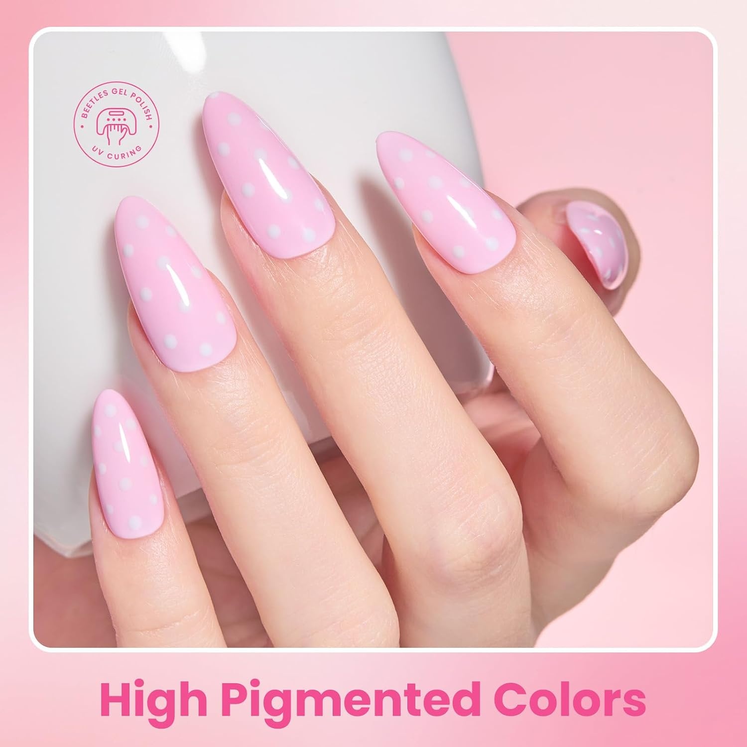 image:imageBeetles Gel Nail Polish Set 20 Colors Yellow Orange Burgundy Red Brown Black Green Gel Nail Polish Kit with Glossy Matte Gel Top Base Coat Soak Off Uv Manicure Gift for WomenDare to Bare