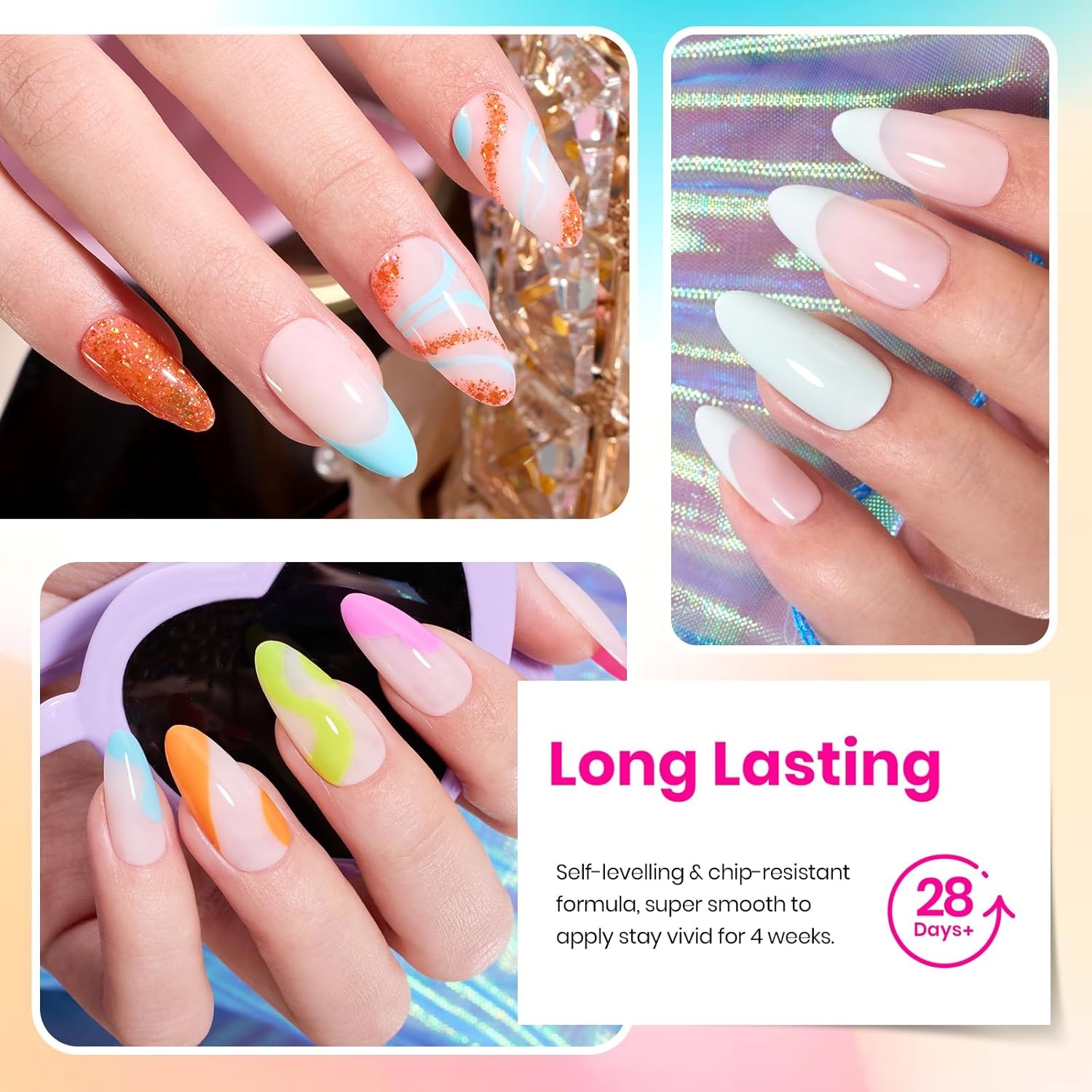 image:imageBeetles Gel Nail Polish Set 20 Colors Yellow Orange Burgundy Red Brown Black Green Gel Nail Polish Kit with Glossy Matte Gel Top Base Coat Soak Off Uv Manicure Gift for WomenDiva of Divas