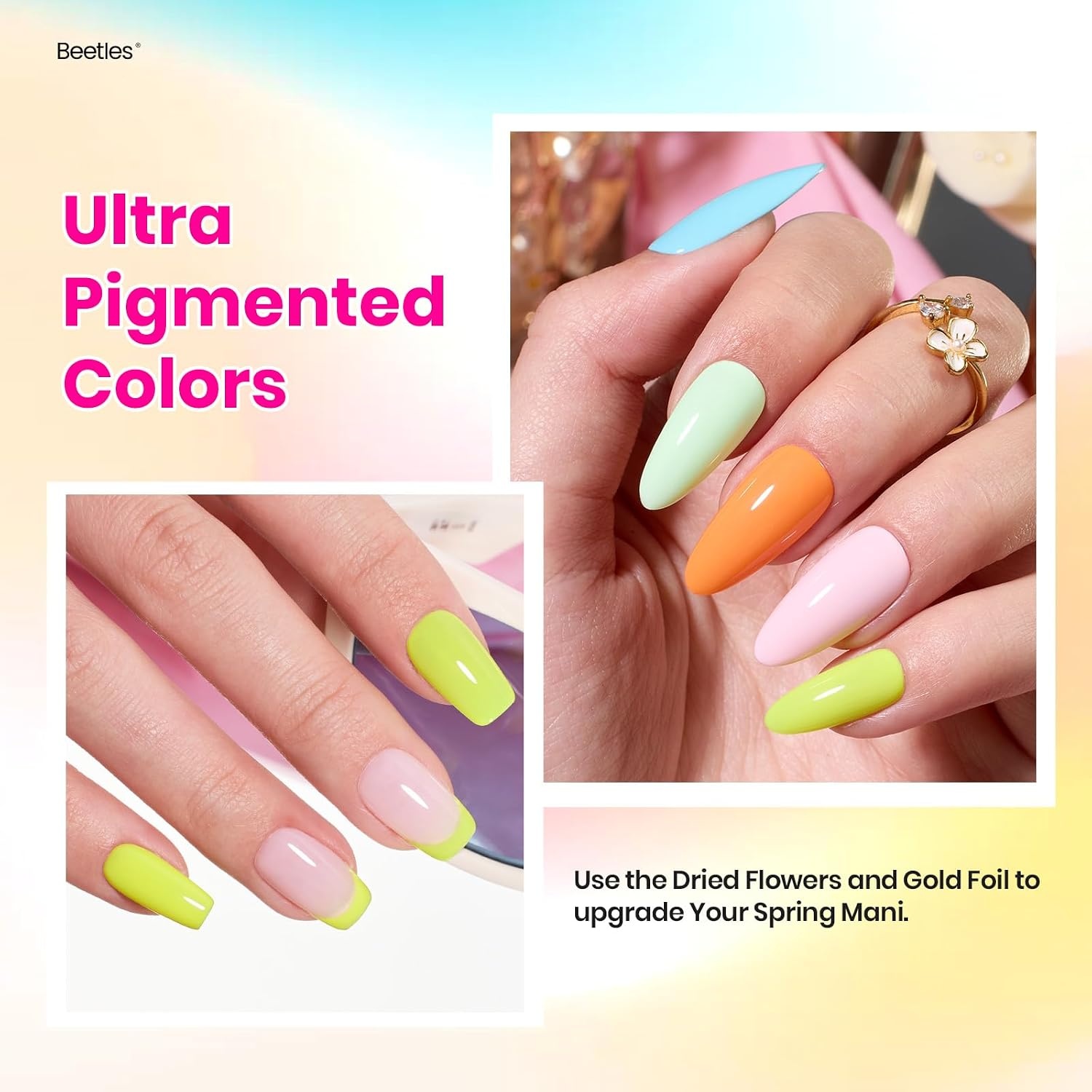 image:imageBeetles Gel Nail Polish Set 20 Colors Yellow Orange Burgundy Red Brown Black Green Gel Nail Polish Kit with Glossy Matte Gel Top Base Coat Soak Off Uv Manicure Gift for WomenDiva of Divas