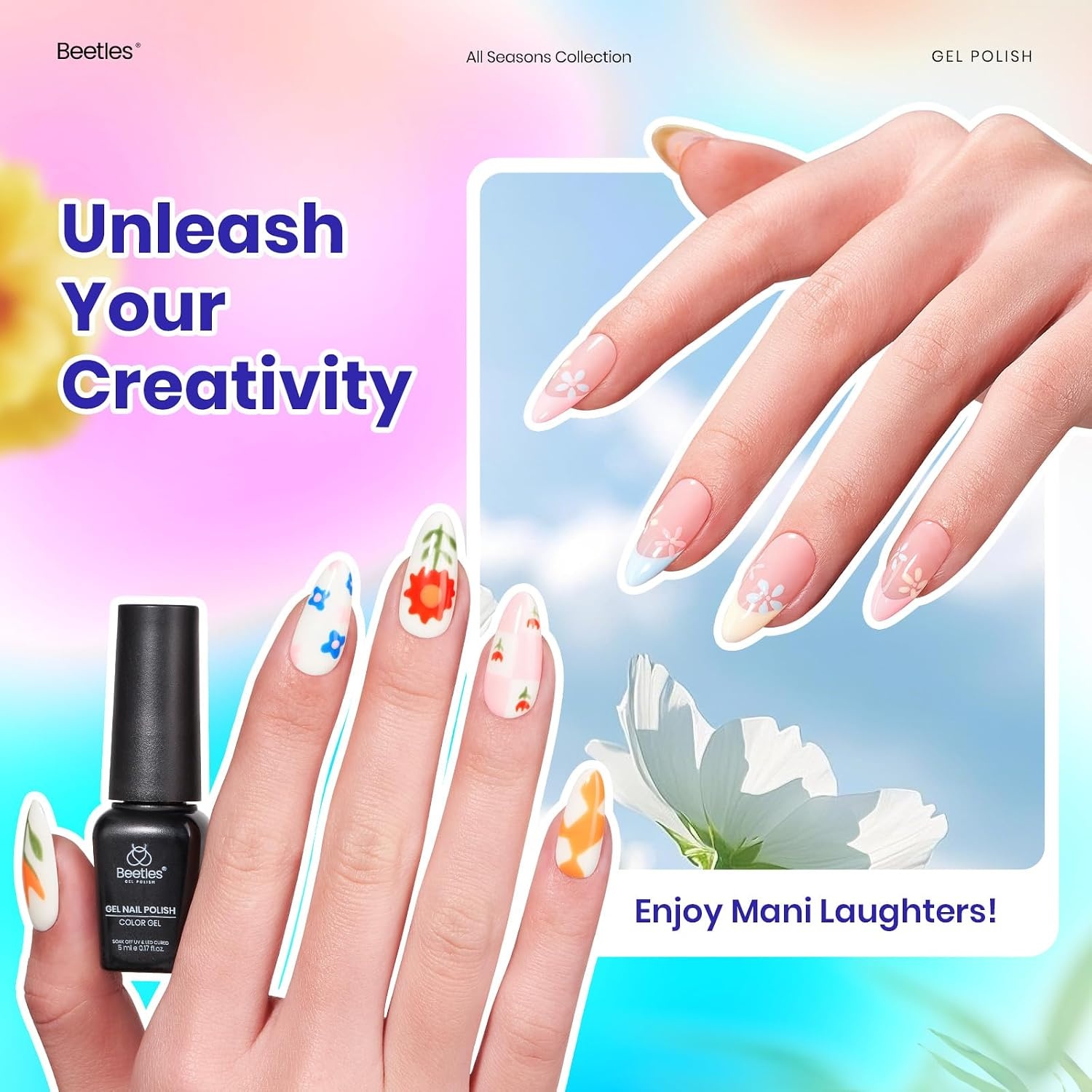 image:imageBeetles Gel Nail Polish Set 20 Colors Yellow Orange Burgundy Red Brown Black Green Gel Nail Polish Kit with Glossy Matte Gel Top Base Coat Soak Off Uv Manicure Gift for WomenRustic Sonata