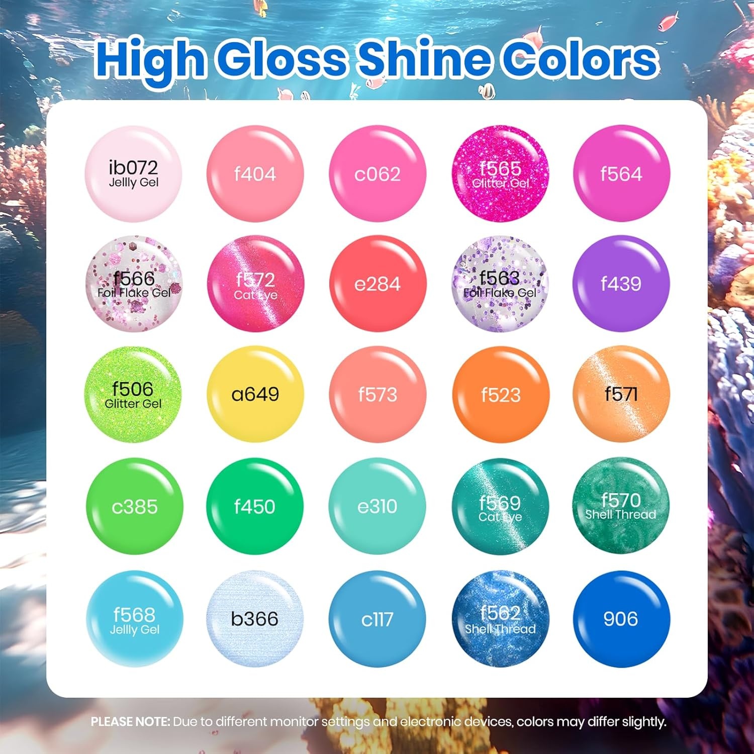 image:imageBeetles Gel Nail Polish Set 44 PCS Brown Nude Burgundy Gel Polish Nails Fairytale Town Collection with 4Pcs Base Glitter Matte Glossy Top Coat Soak off Uv Gel DIY ManicureOcean Odyssey