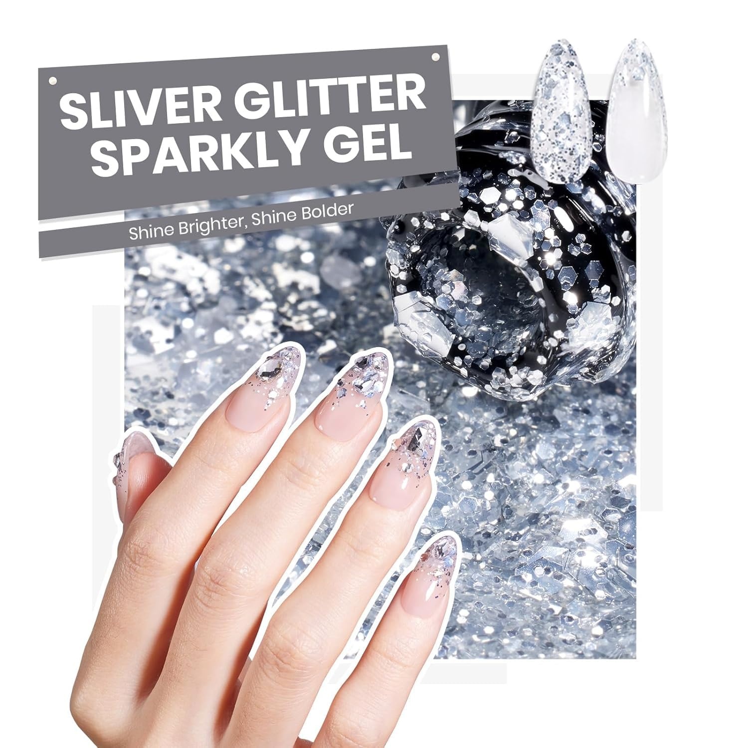 image:imageBeetles Gel Nail Polish Set 44 PCS Brown Nude Burgundy Gel Polish Nails Fairytale Town Collection with 4Pcs Base Glitter Matte Glossy Top Coat Soak off Uv Gel DIY Manicure0 Transcendent Allure