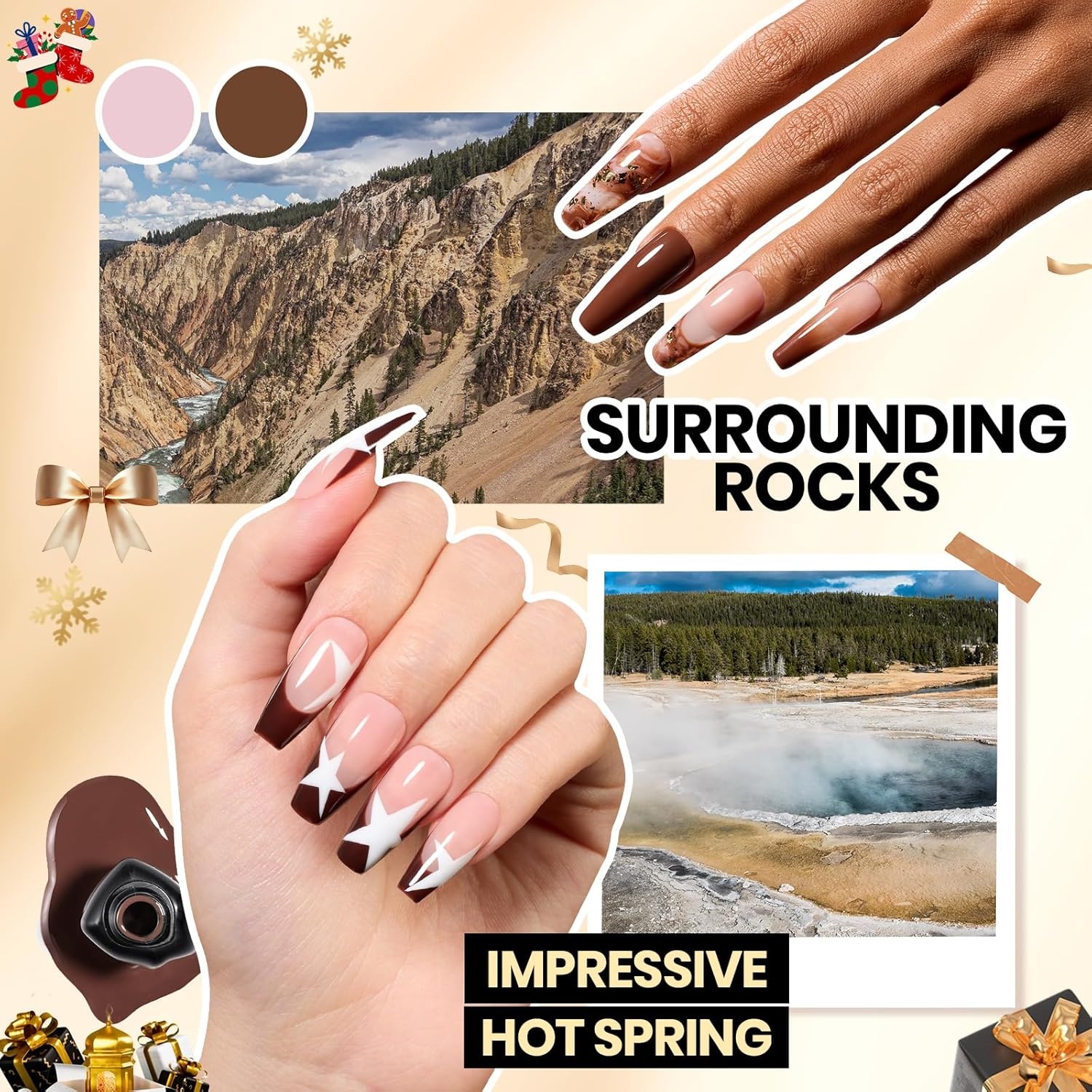 image:imageBeetles Gel Nail Polish Set 36 Colors Gel Polish Set Sparkle Red Pink Glitter Black Nail Kit Free Journey Collection with 3Pcs Base Top Coat Soak off Uv Gel Polish Manicure KitMystic Wonderland
