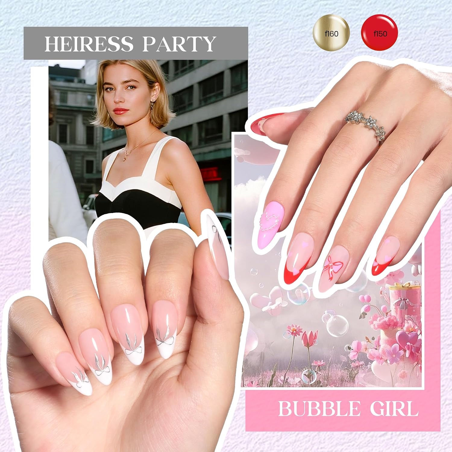 image:imageBeetles Gel Nail Polish Set 36 Colors Gel Polish Set Sparkle Red Pink Glitter Black Nail Kit Free Journey Collection with 3Pcs Base Top Coat Soak off Uv Gel Polish Manicure Kit50 Colors Glitter Swirl Nails Art