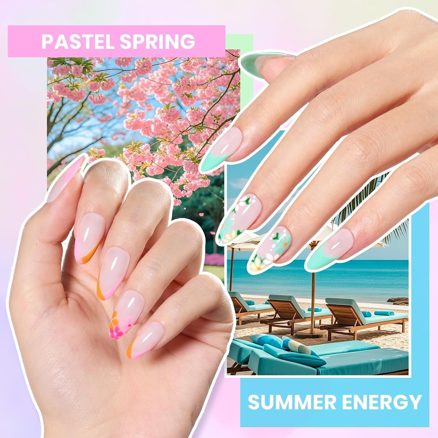 image:imageBeetles Gel Nail Polish Set 36 Colors Gel Polish Set Sparkle Red Pink Glitter Black Nail Kit Free Journey Collection with 3Pcs Base Top Coat Soak off Uv Gel Polish Manicure Kit1Color Enchantment Pro