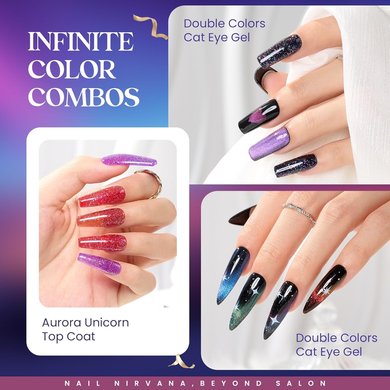 image:imageBeetles Gel Polish Set 39Pcs Red Burgundy Blue Green Nude Pink Purple Gel Nail Polish with Base Top Coat for Manicure Lovers DIY at Home UV LED Needed Gift for Women Enchanted JewelryTreasure Box