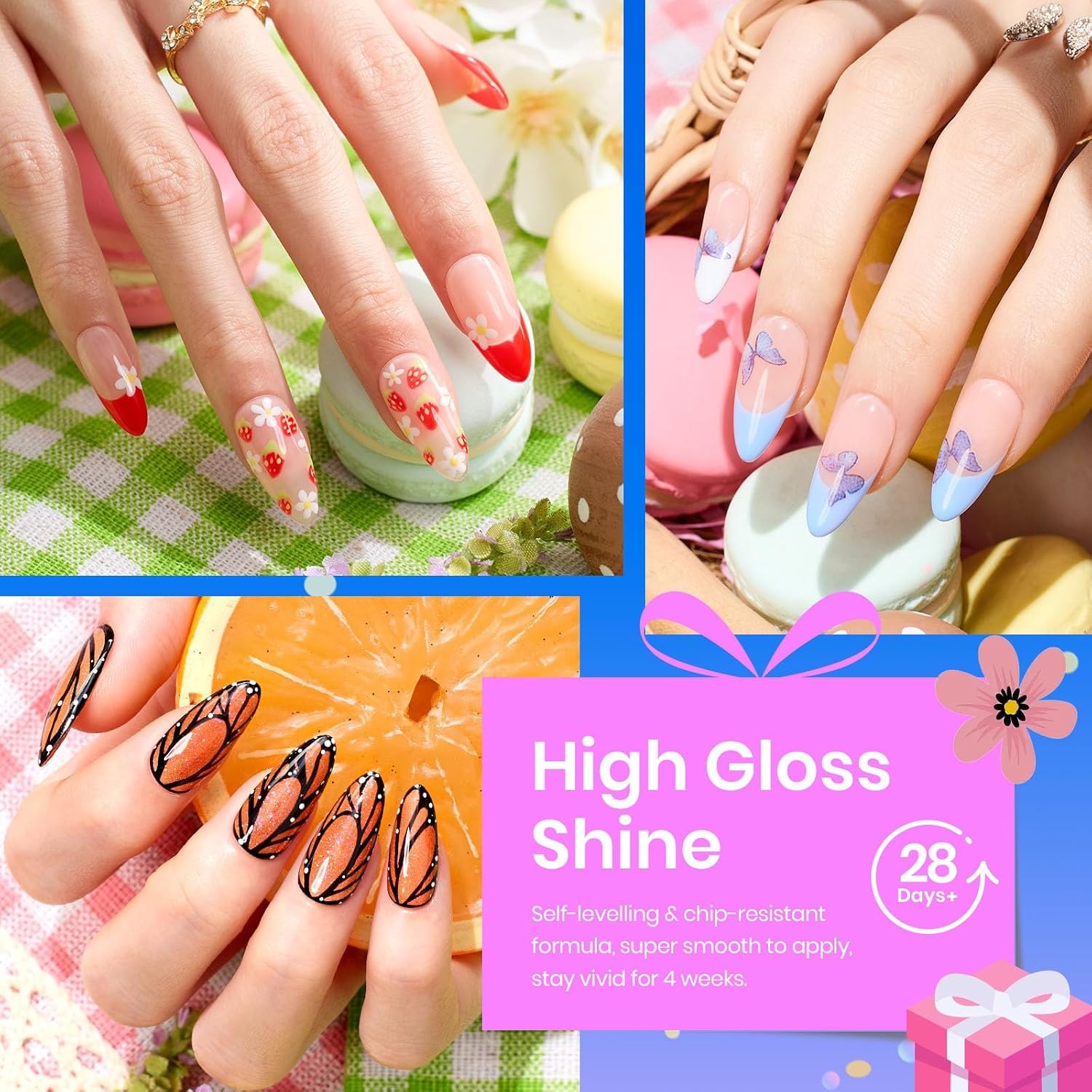 image:imageBeetles Gel Polish Set 39Pcs Red Burgundy Blue Green Nude Pink Purple Gel Nail Polish with Base Top Coat for Manicure Lovers DIY at Home UV LED Needed Gift for Women Enchanted JewelryMagical Kingdom