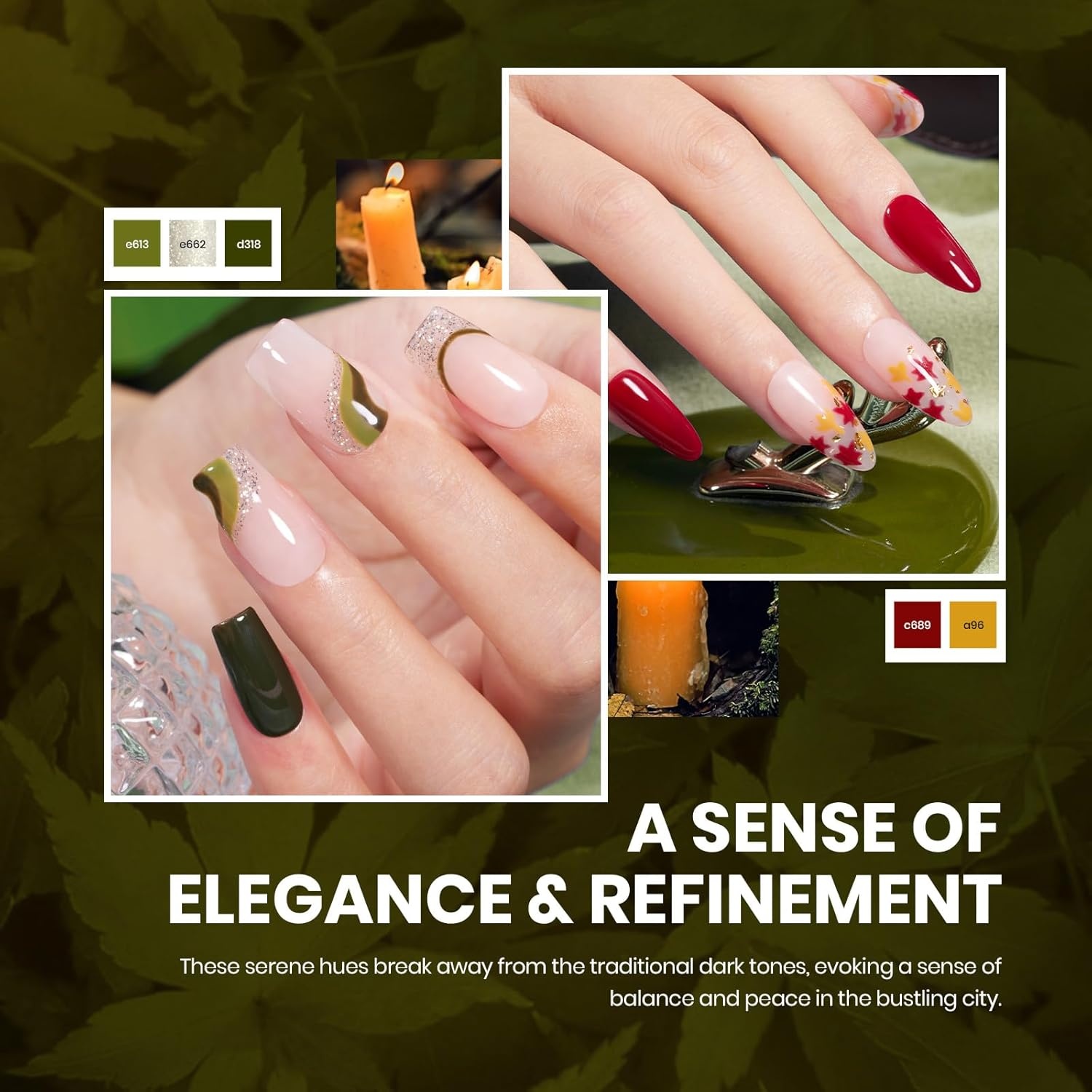 image:imageBeetles Gel Polish Set 39Pcs Red Burgundy Blue Green Nude Pink Purple Gel Nail Polish with Base Top Coat for Manicure Lovers DIY at Home UV LED Needed Gift for Women Enchanted JewelryUrban Elegance