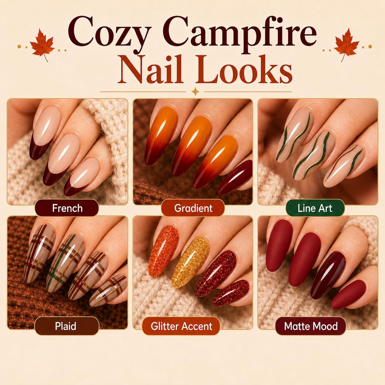 image:imageBeetles Gel Polish Set 39Pcs Red Burgundy Blue Green Nude Pink Purple Gel Nail Polish with Base Top Coat for Manicure Lovers DIY at Home UV LED Needed Gift for Women Enchanted JewelryCozy Campfire